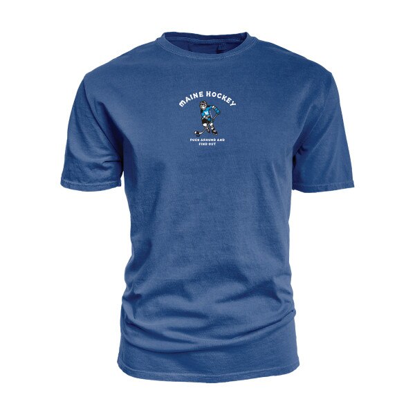 Maine Hockey Puck Around And Find Out Tee